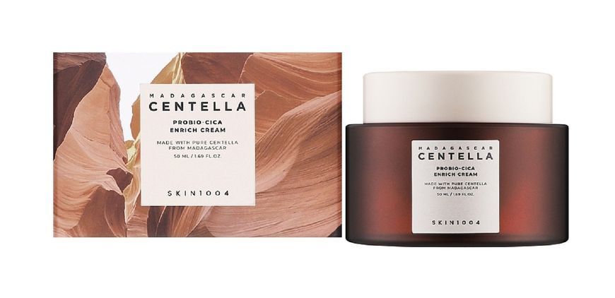 Skin1004 Madagascar Centella Probio-Cica Enrich Cream 50ml &ndash; восстанавливающий крем с центелой для чувствительной кожи 30060-1721 фото