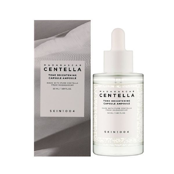Сироватка для обличчя Skin1004 Madagascar Centella Tone Brightening Capsule Serum &mdash; для сяйва та рівного тону шкіри обличчя, 50 мл 20040-1722 фото