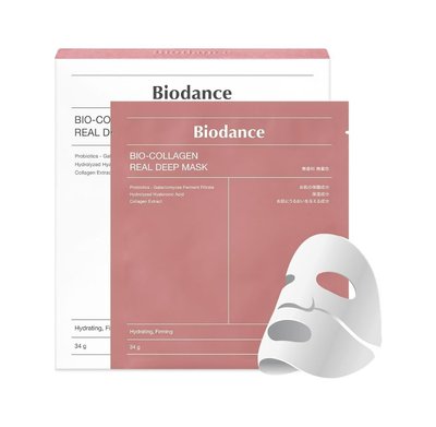 Гидрогелевая маска с коллагеном Biodance Bio-Collagen Real Deep Mask, 34g, 1 шт 10013-1311 фото