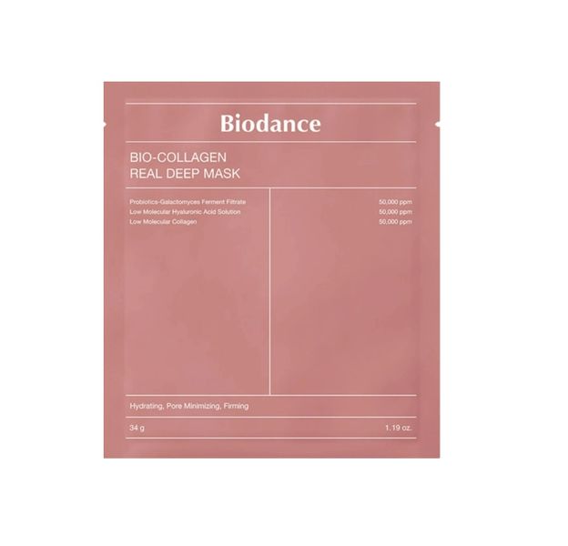 Гидрогелевая маска с коллагеном Biodance Bio-Collagen Real Deep Mask, 34g, 1 шт 10013-1311 фото