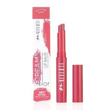 Помада-бальзам для губ Neverti Lip Balm With Shea Butter 2 г &mdash; кремовий бальзам з маслом ши №006 40425-5-1759 фото