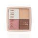 Палетка хайлайтерів NEVERTI Illusion Face Cream Highlighter Palette &mdash; 4 відтінки сяйва 13002-1760 фото 1