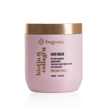 Маска для волосся Bogenia Biotin & Collagen Mask з біотином і колагеном, 500 мл 900021-1836 фото