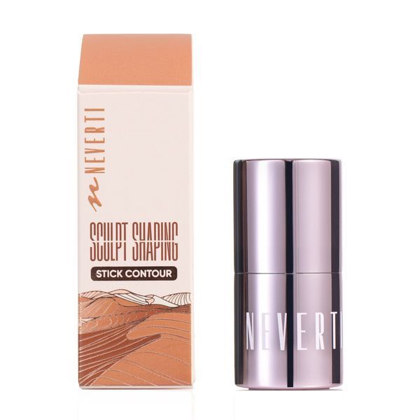 Контурінг для обличчя NEVERTI Sculpt Shaping Stick Contour 5 г &mdash; кремовий скульптор у стіку №001 81001-1536 фото