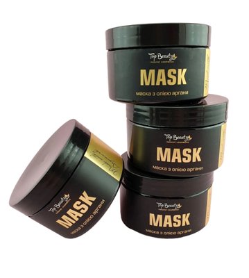 Регенеруюча маска з кератином і аргановою олією Top Beauty 90001 фото